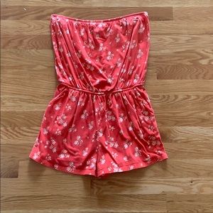 Floral Romper (with pockets)